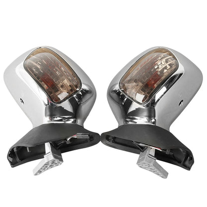 Rearview Mirrors with Turn Signal Lens for Honda Goldwing GL1800 (2001-2017)