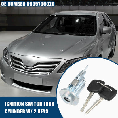 1 Set Ignition Switch Starter with Keys for Toyota Camry 2.4L (2007–2011)