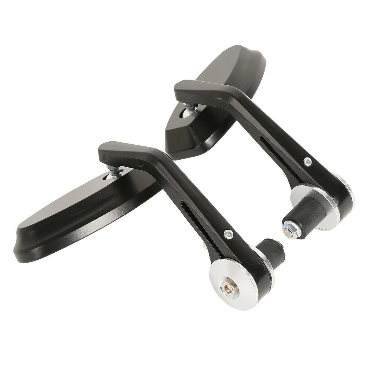 7/8" Handlebar Bar End Rearview Mirrors for Honda Street Bike Chopper