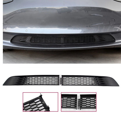 2 x Front Bumper Grille Insect Nets for Tesla Model 3 (2017-2023)
