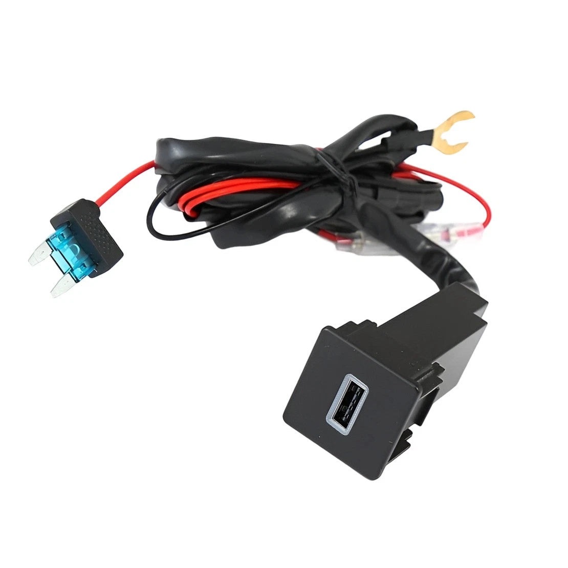 USB-A Car Fast Charge Port Socket for Isuzu D-Max, Mazda BT50 (2019-2023)
