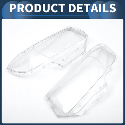 Front Left Right Headlight Lens Covers for Subaru Forester (2006-2008)