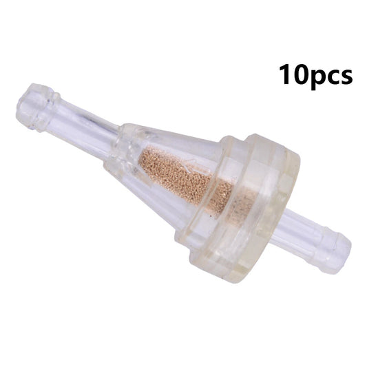 10Pcs 1/4" Inline Gas Fuel Filter for Dirt Bike ATV UTV Motorcycle