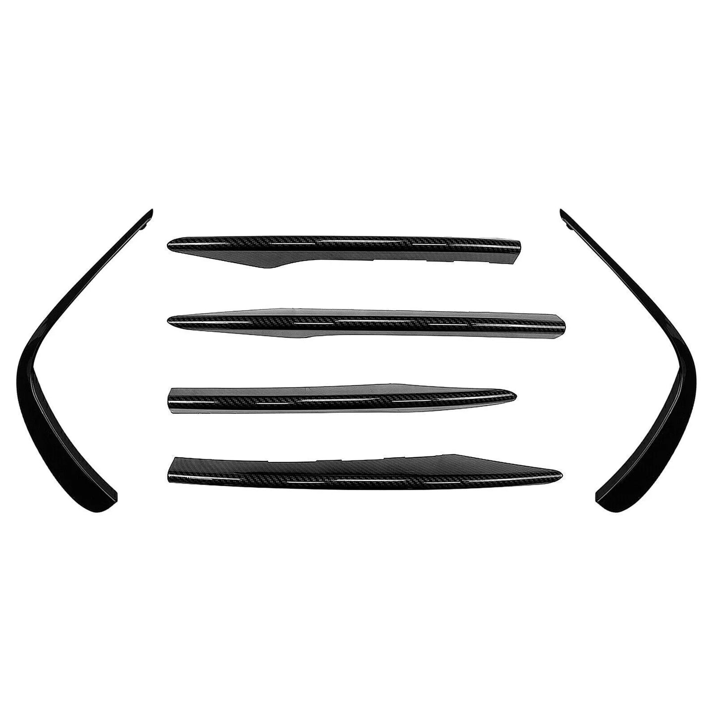 Front Spoiler Air Vent Outlet Cover Trim for Benz W213 E-Class (2021-2023)