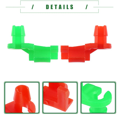 Tailgate Handle Rod Clips 6 x for Chevrolet Silverado (1999 - 2009)