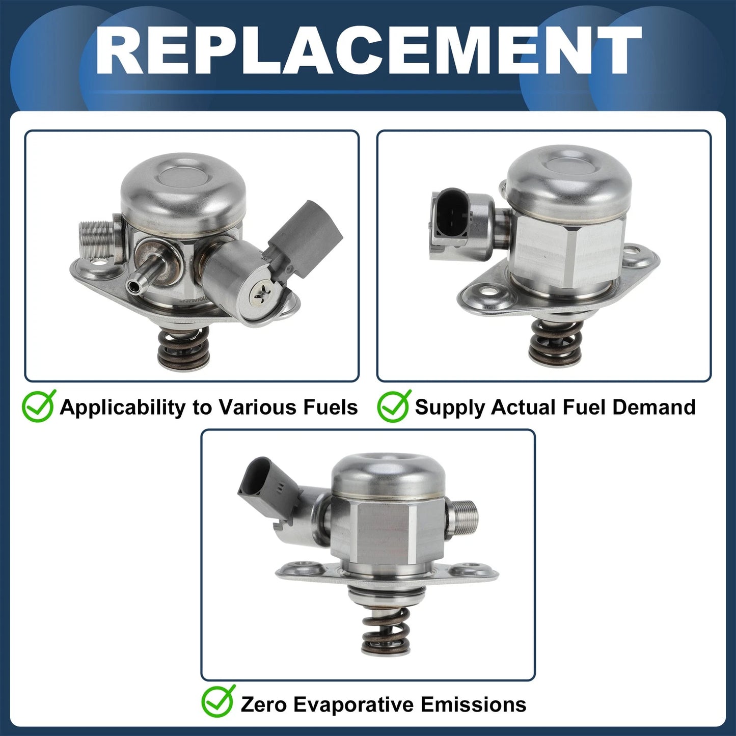 1x High-Pressure Fuel Pump for Infiniti QX30 (2017-2019)