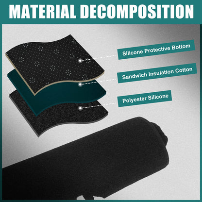 Black Dashboard Cover Mat Protector for Nissan Elgrand (2010-2023)