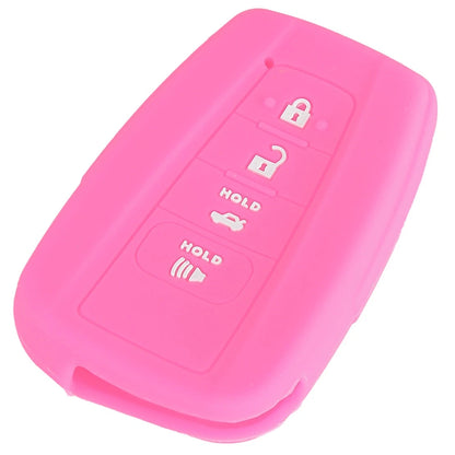 4 Button Key Cover Case for Toyota Corolla, Camry, Highlander, RAV4 (2010-2023)