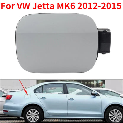 Unpainted Gas Fuel Filler Tank Lid Flap Cover for VW Jetta MK6 (2012–2015)