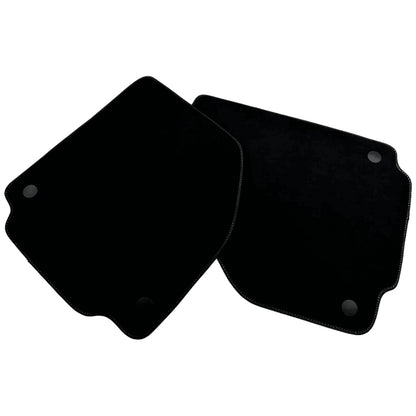 Black Alcantara Floor Mats for Ferrari 488 Spider (2015-2022)