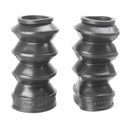 39mm Rubber Fork Cover Gaiters for Harley Sportster Dyna FX XL 883 (2004-2023)