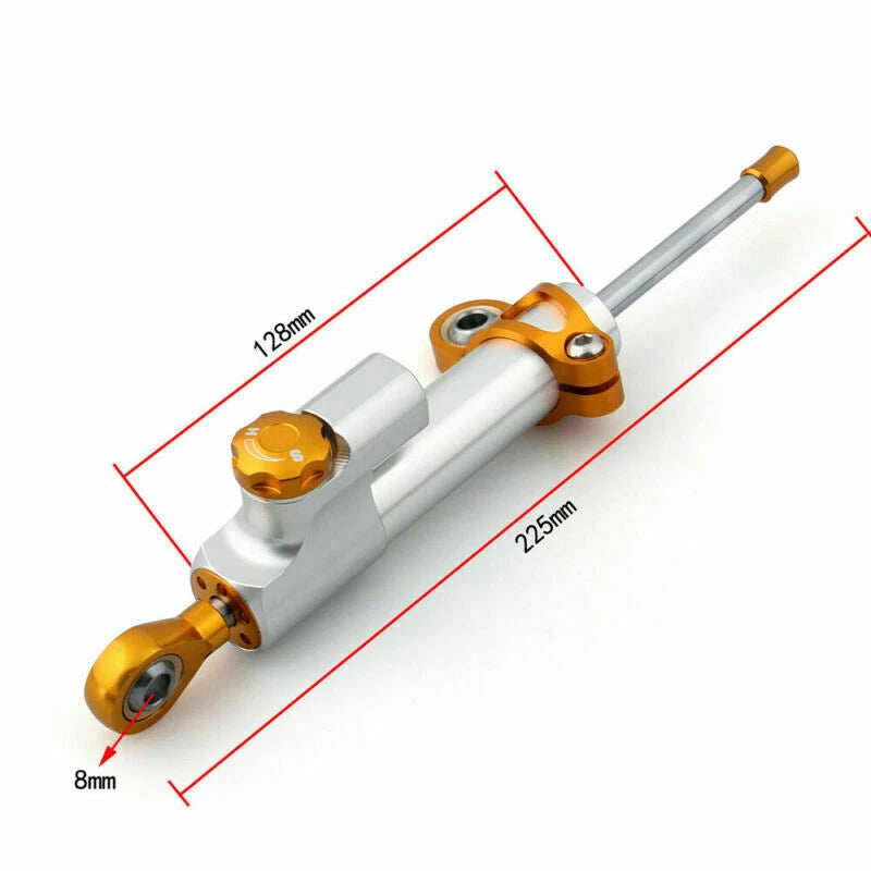 Adjustable Steering Damper for Universal Motorcycle (C F2)