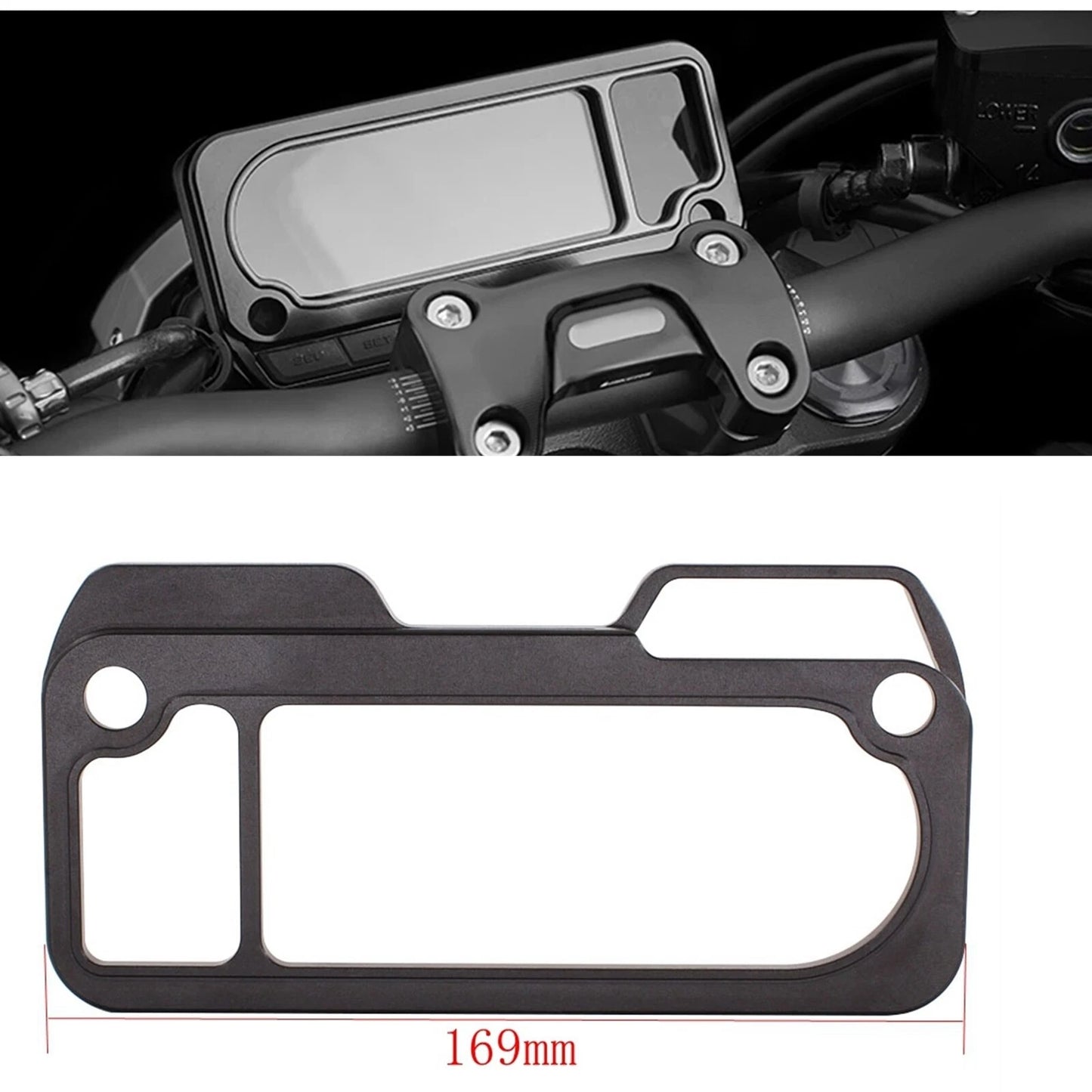 Speedometer Instrument Cluster Cover Trim for Honda CB500X CB650R (2019-2020)