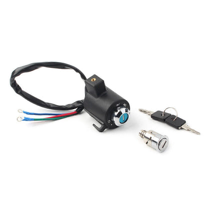Ignition Switch Fuel Gas Cap Seat Lock Key for Harley Sportster 883 (1995-2003)