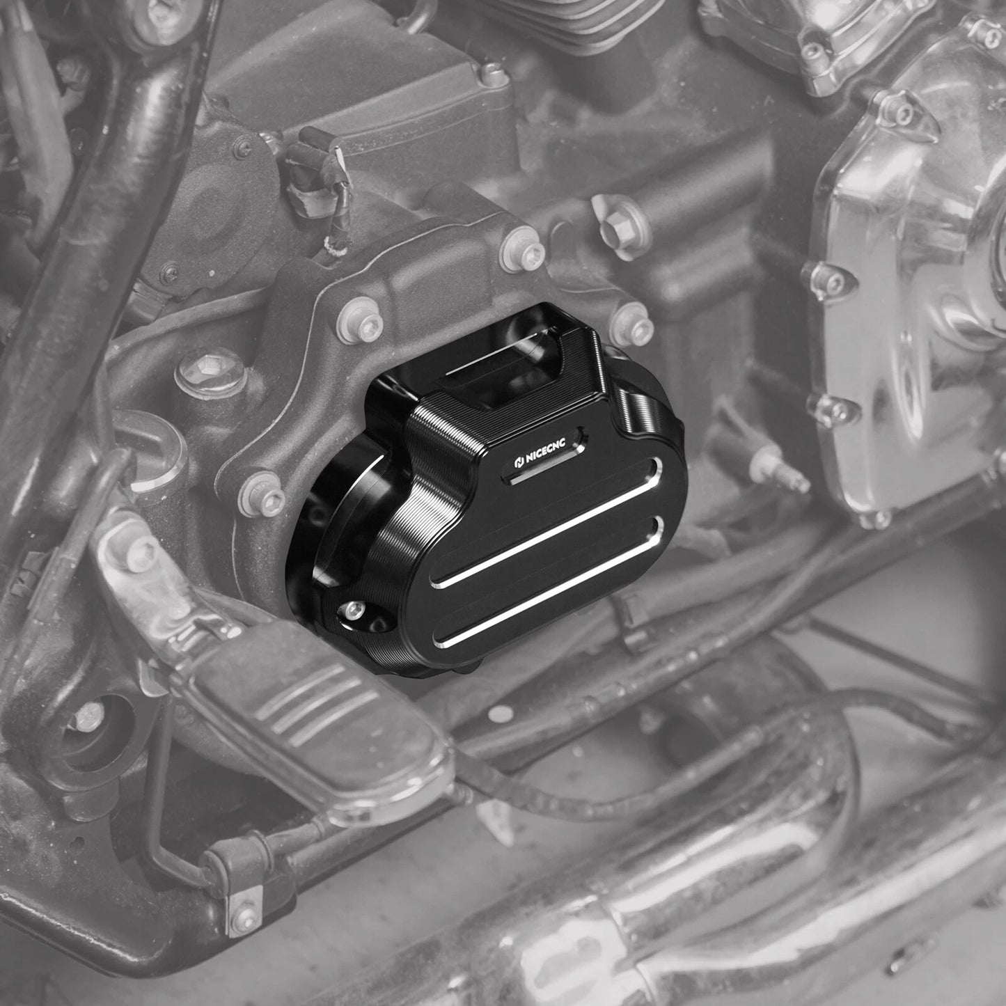 Transmission Side Cover for Harley Electra Glide Ultra Classic (2000-2023)
