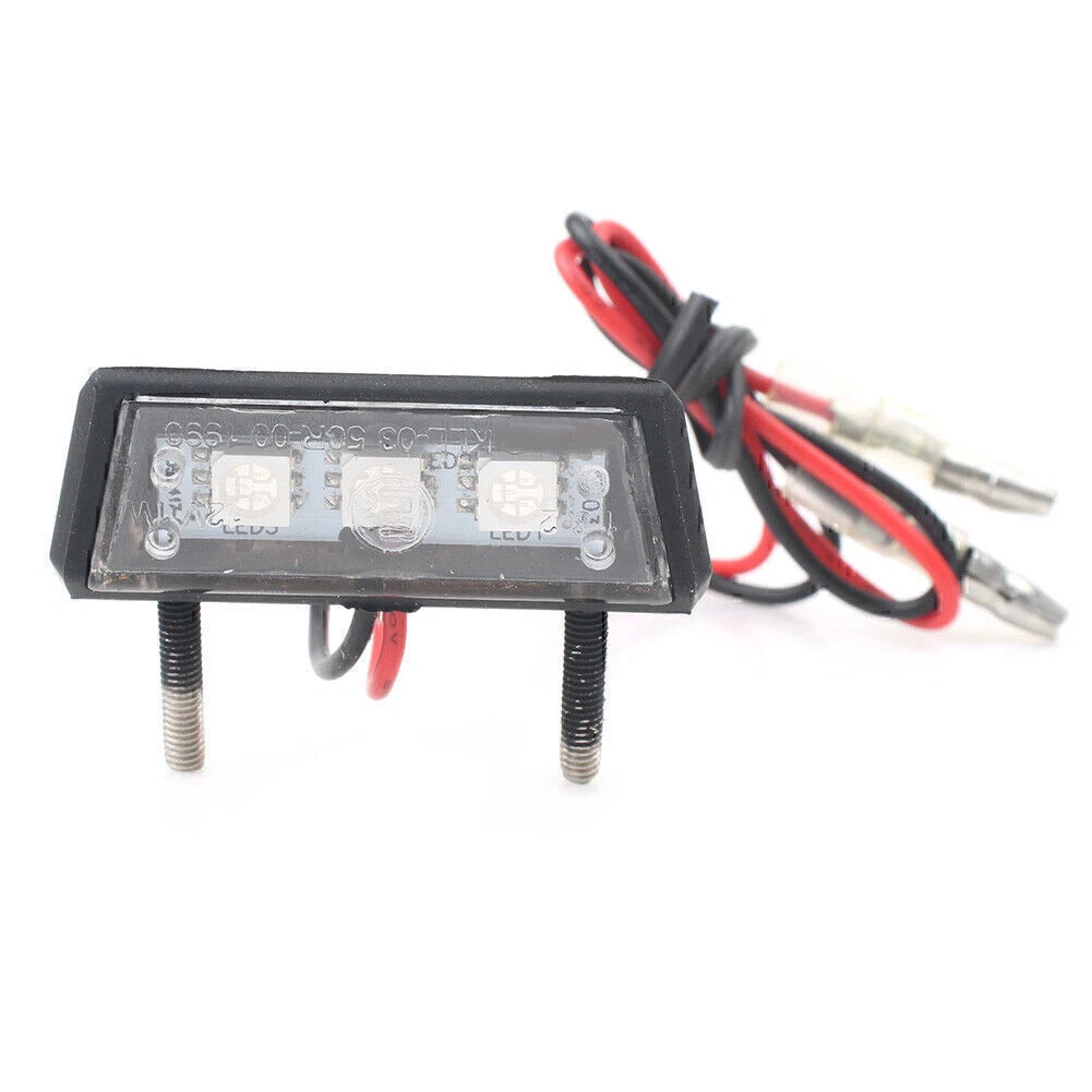 Universal LED License Plate Tag Light for Motorcycle