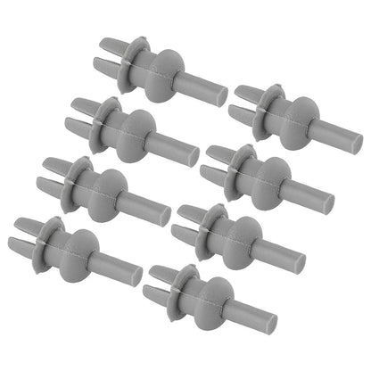 8 x Trunk Parcel Shelf String Cord Clips for Opel Corsa F, Citroen (2019-2023)