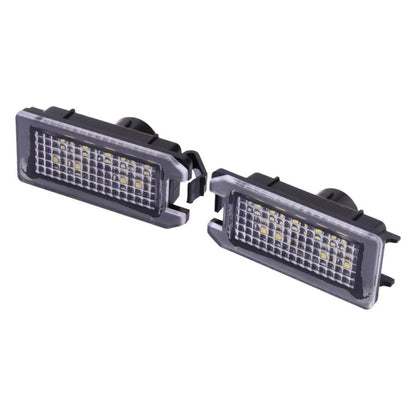 LED License Plate Lights for Fiat 500, Dodge Viper, Jeep Grand Cherokee