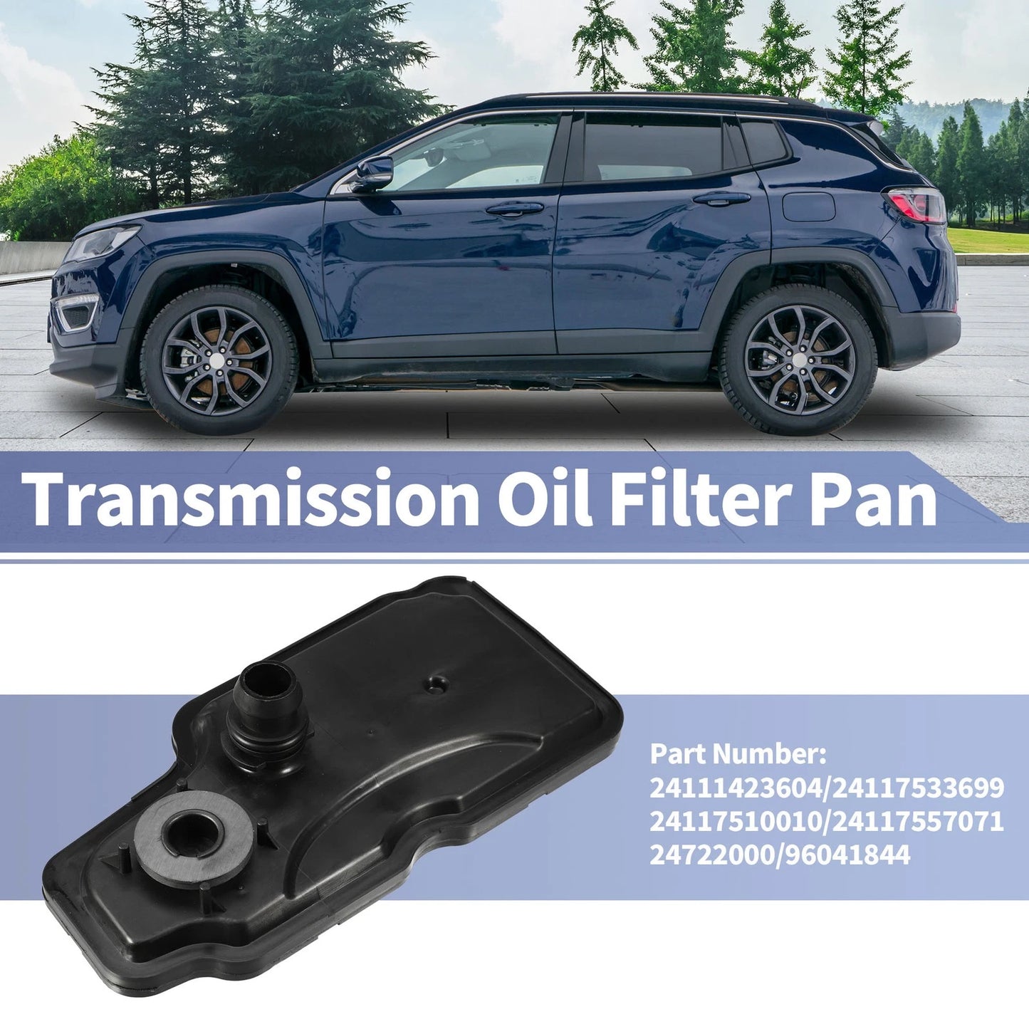 Transmission Oil Filter Pan Gasket Kit for BMW 325i 330i (2001-2005)