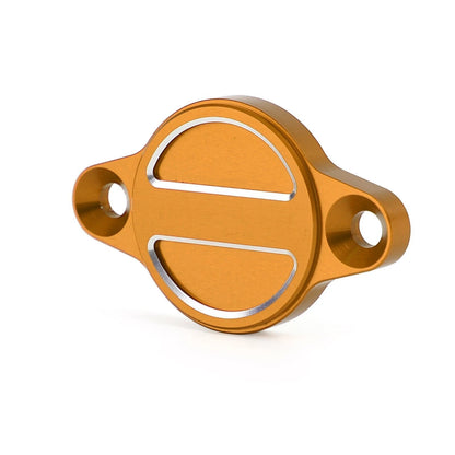 Oil Filter Cover - Gold for Ducati Monster (696-1200)
