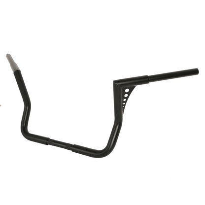 12/14/16/18 Rise Handlebar for Harley Electra Glide (1982-2024) Black/Chrome