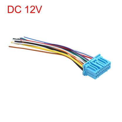DC 12V Car Male DVD Radio Wire Harness Adapter Cable Connector for Honda