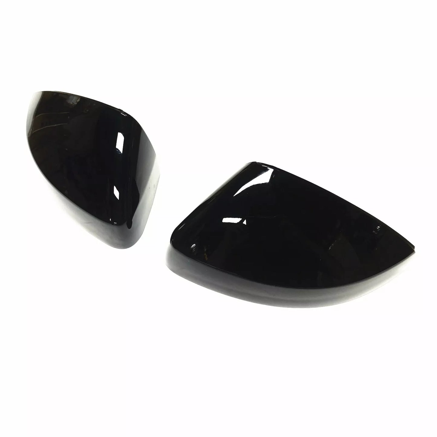 2 x Rear Side Mirror Covers for Audi A3 S3 8V (2013-2019) Black