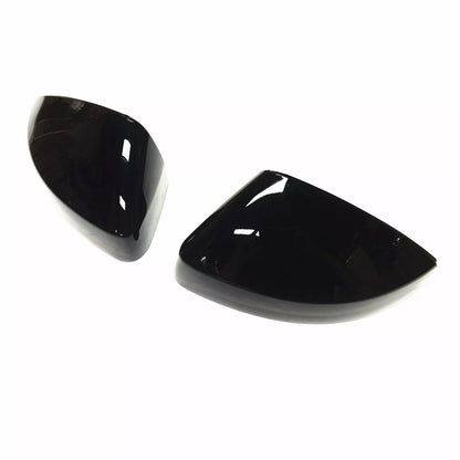 2 x Rear Side Mirror Covers for Audi A3 S3 8V (2013-2019) Black