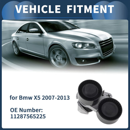 Belt Tensioner for BMW X5 2007-2013 - Durable Metal Component, 1 x Piece