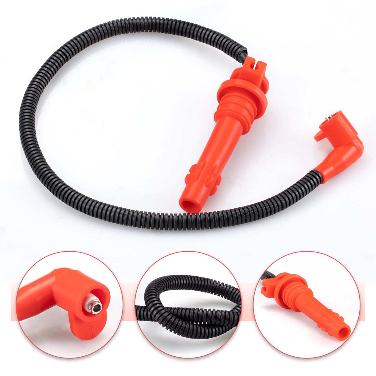 Ignition Coil with Spark Plug Wire Cap for Polaris Ranger 570/RZR 570