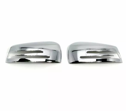 Chrome Side Door Mirror Covers for Mercedes E-Class W212 (2009-2013)