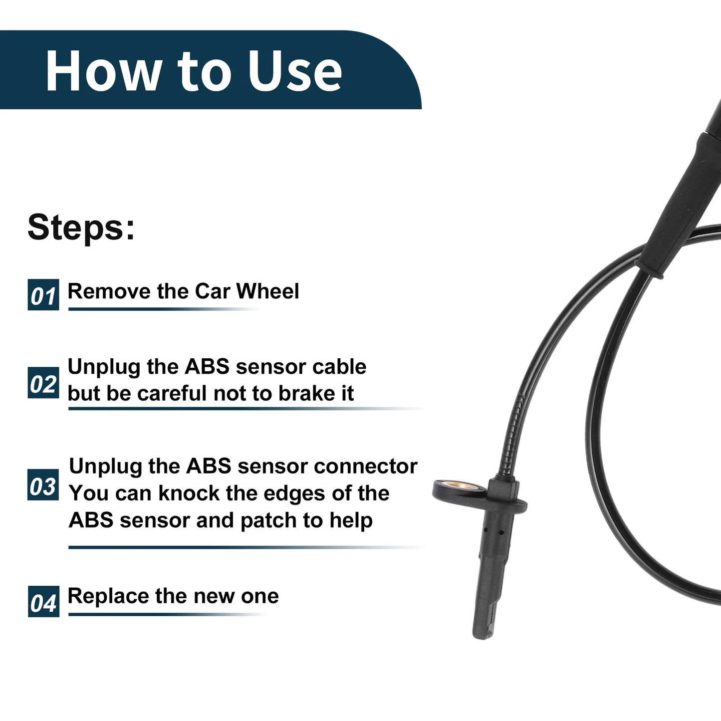 ABS Wheel Speed Sensor for Honda Element (2003-2011)