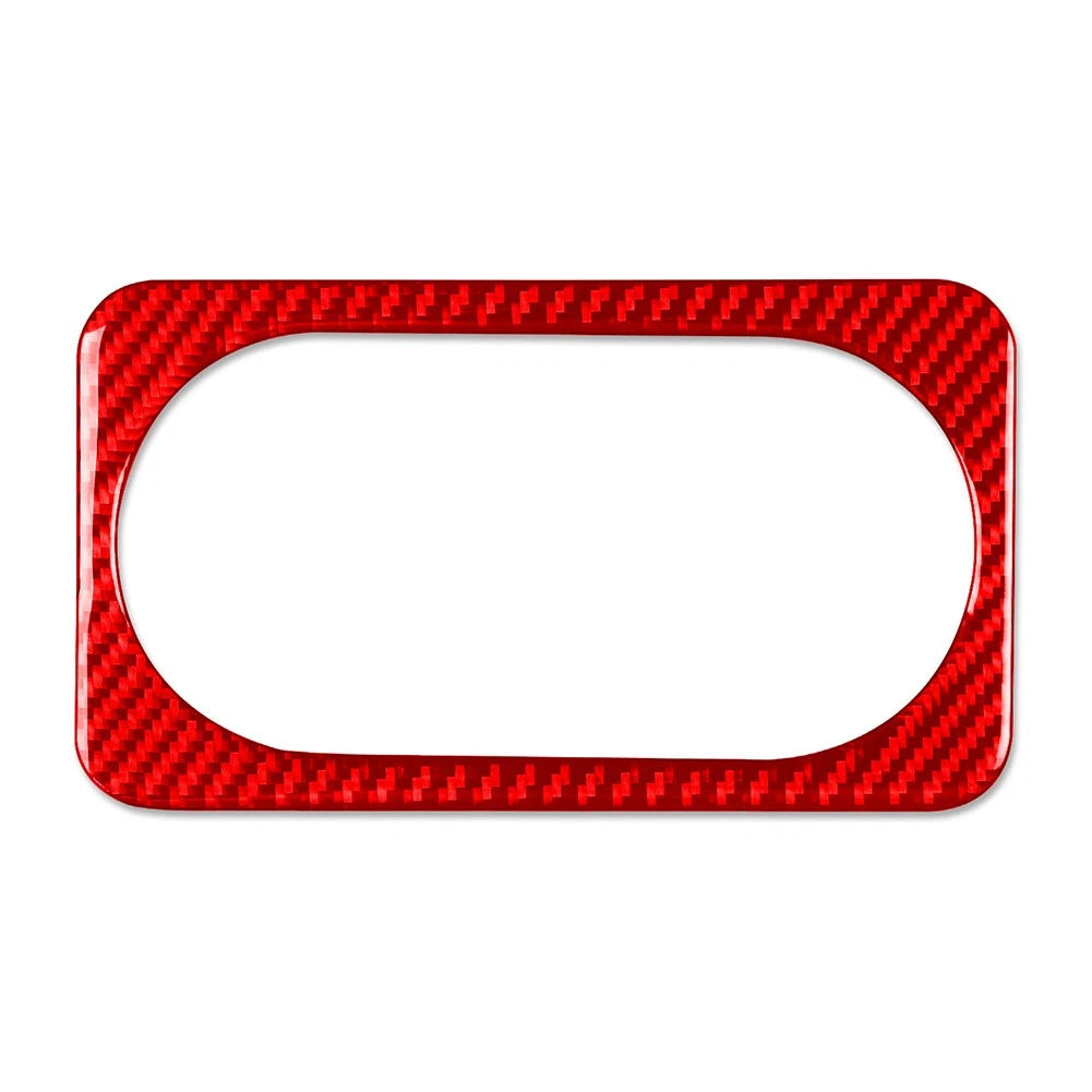 Red Rear Water Cup Holder Frame Cover Trim for Kia Forte Cerato K3 (2019-2023)