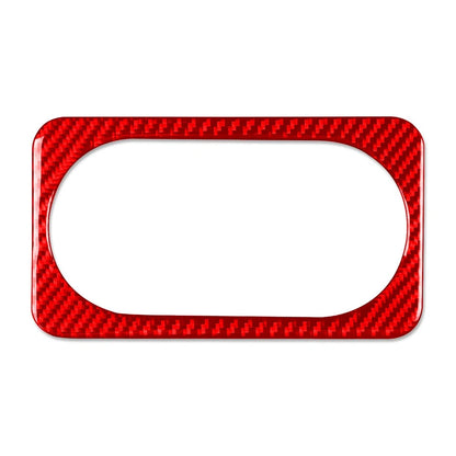 Red Rear Water Cup Holder Frame Cover Trim for Kia Forte Cerato K3 (2019-2023)