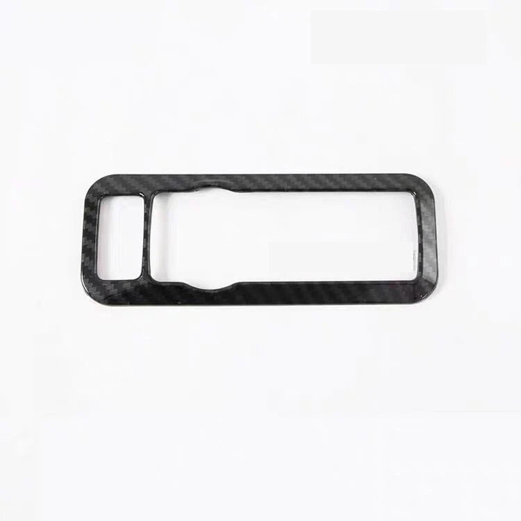 Carbon Fiber Gear Shift Panel Trim for Ford Escape Kuga (2020–2024)