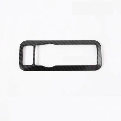 Carbon Fiber Gear Shift Panel Trim for Ford Escape Kuga (2020–2024)