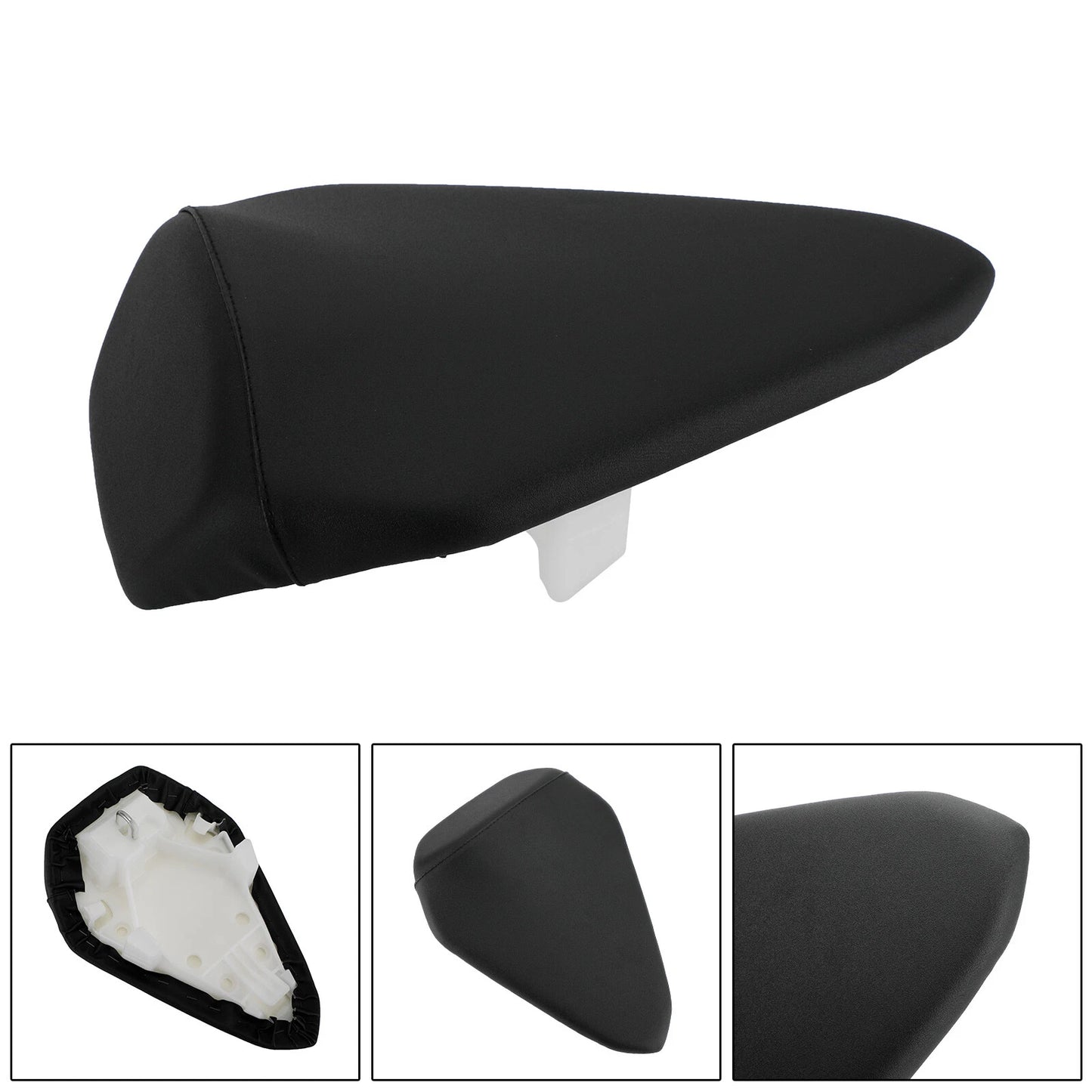 Passenger Rear Seat Cushion Black for Honda CBR1000 (2020-2022)