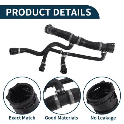 Upper Radiator Hose for BMW 760Li E66 V12 6.0L (2003-2008)
