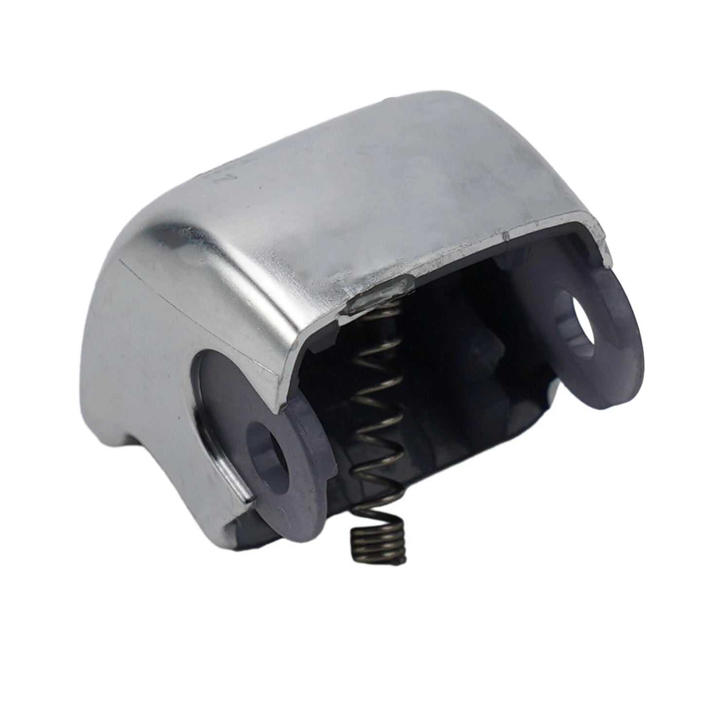 Silver ABS Material Trunk Release Button Cover for W205 W253 W213