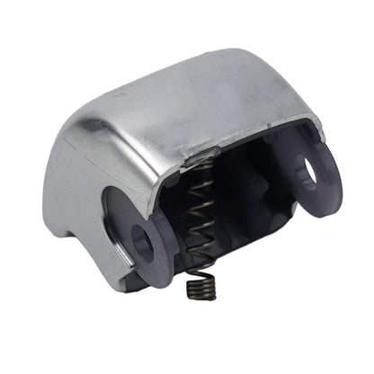 Silver ABS Material Trunk Release Button Cover for W205 W253 W213