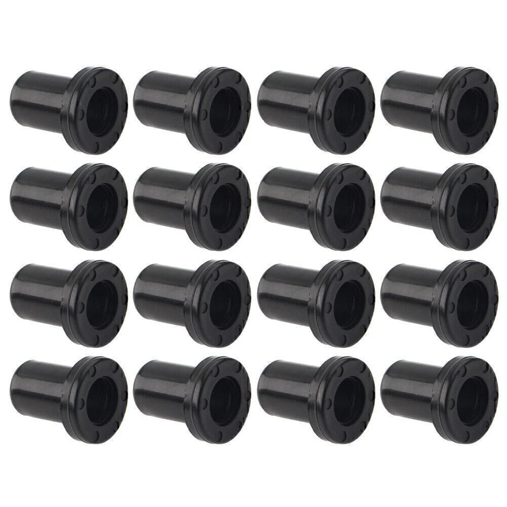 16pcs Black Suspension Bushings for Arctic Cat Motorcycle