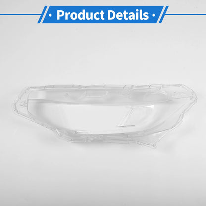 Car Front Right Headlight Lens Cover for Honda Civic (2016-2018)