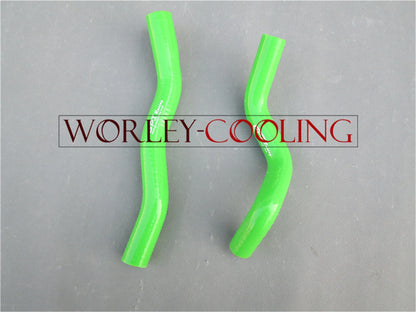 Green Silicone Radiator Coolant Hose Kit for Kawasaki KFX450R (2008-2014)