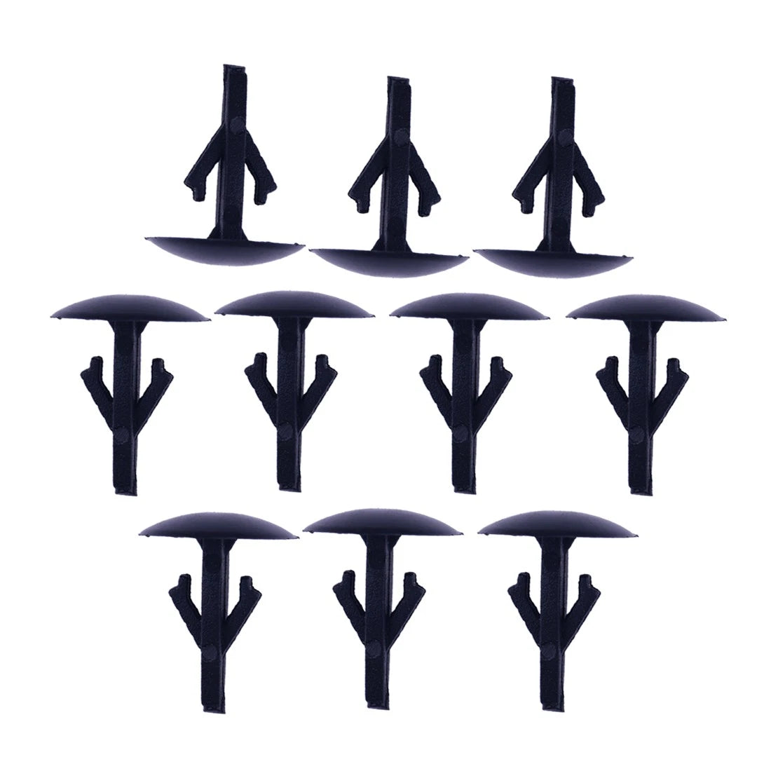 50pcs Auto Hood Rubber Seal Trim Retainer Clips for Honda