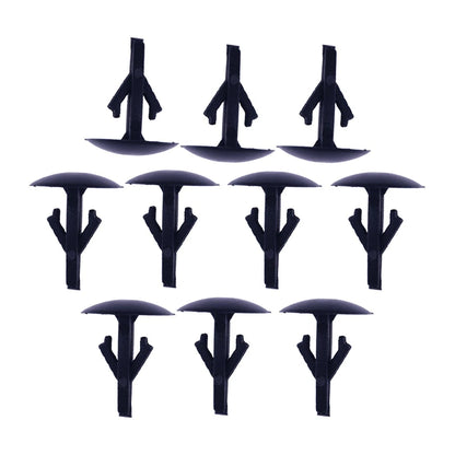 50pcs Auto Hood Rubber Seal Trim Retainer Clips for Honda