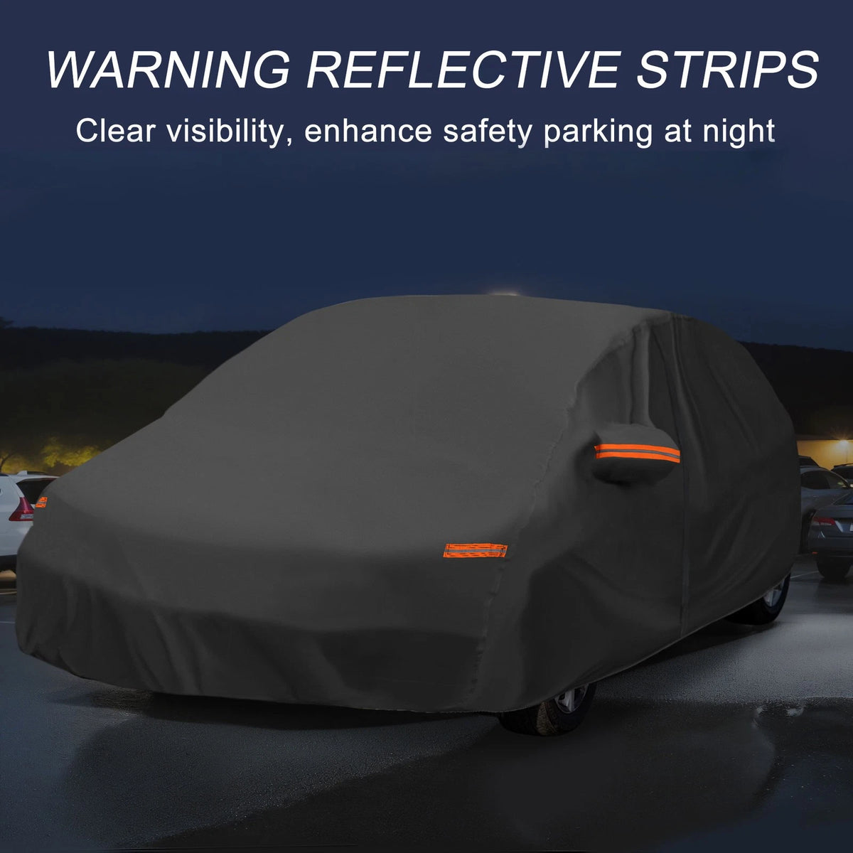 Waterproof 210D-PU Car Cover for Toyota Prius Hatchback (2010-2023)