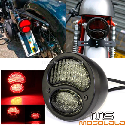 Black LED Taillight Run Brake Light for Ford Model A (1928-1931)
