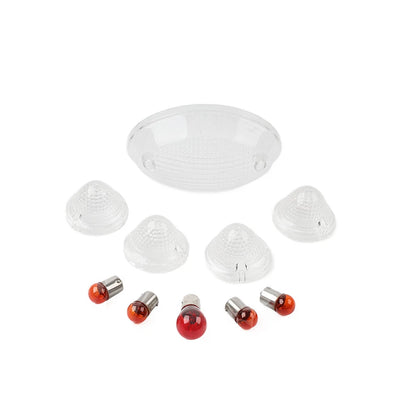 Turn Signal Covers & Tail Light Lens for T100 Scrambler Speedmaster Roadster