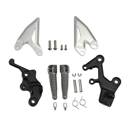 Driver Rider Footpegs Bracket for Kawasaki Ninja 400 2018-2024, Ninja 500 2024