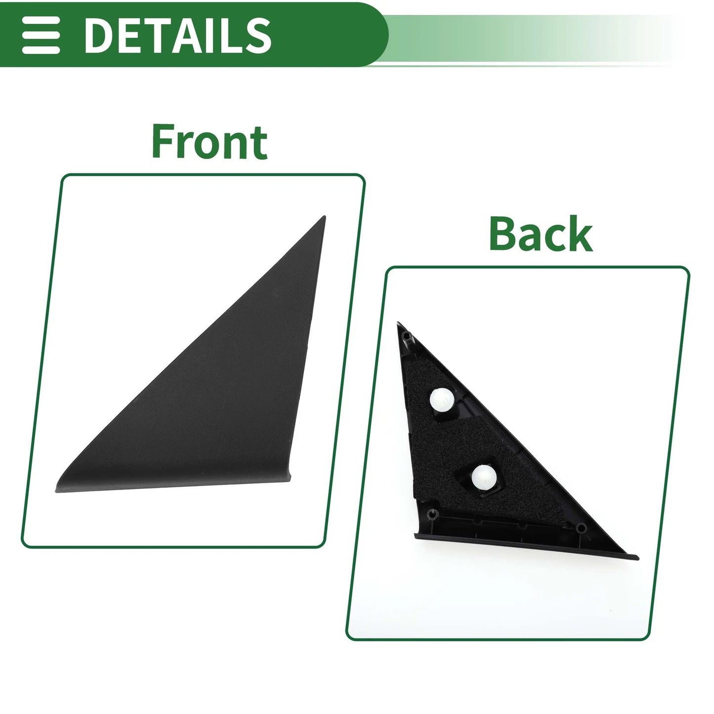 Front Left Pillar Triangle Trim for Toyota Camry (2007-2011)